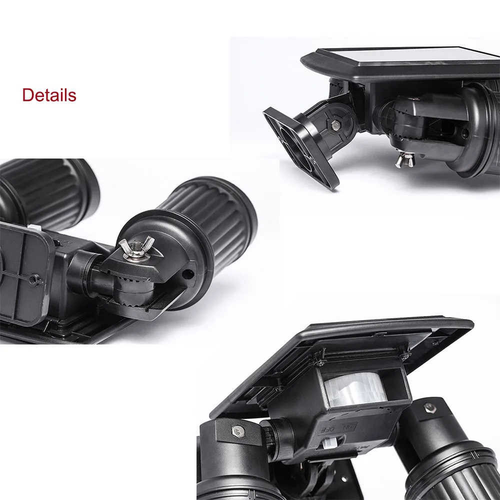 Новый PIR датчик движения светильник светодиодный на солнечных батареях лампа