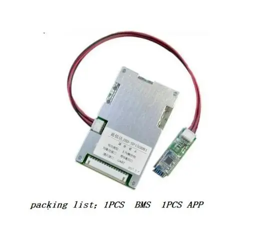 

13S 48V li ion Smart Bluetooth BMS with 20 to 60A constant current 54.6V Software PCB board for e-bike battery or Power Battery