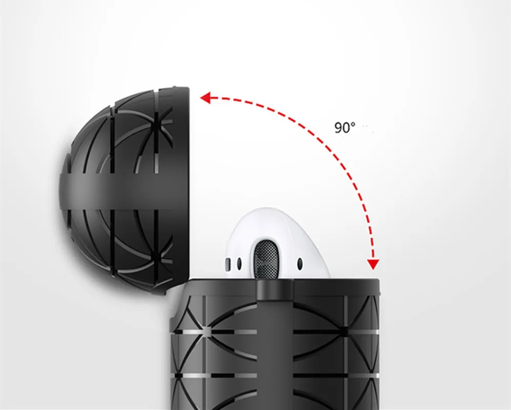 ТПУ силиконовый чехол для беспроводных наушников Bluetooth AirPods 1 защитный аксессуары