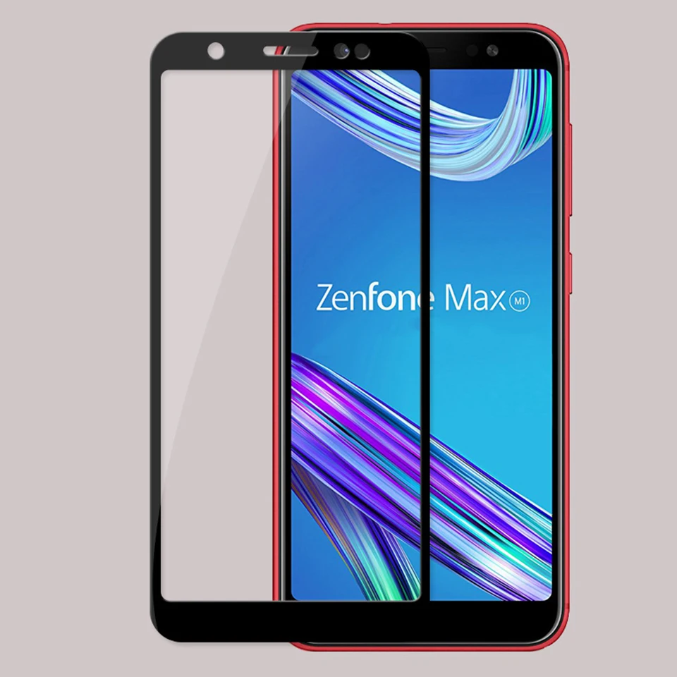 9 H полное покрытие закаленное стекло для ASUS Zenfone MAX PRO M1 ZB601KL экран Защитные пленки