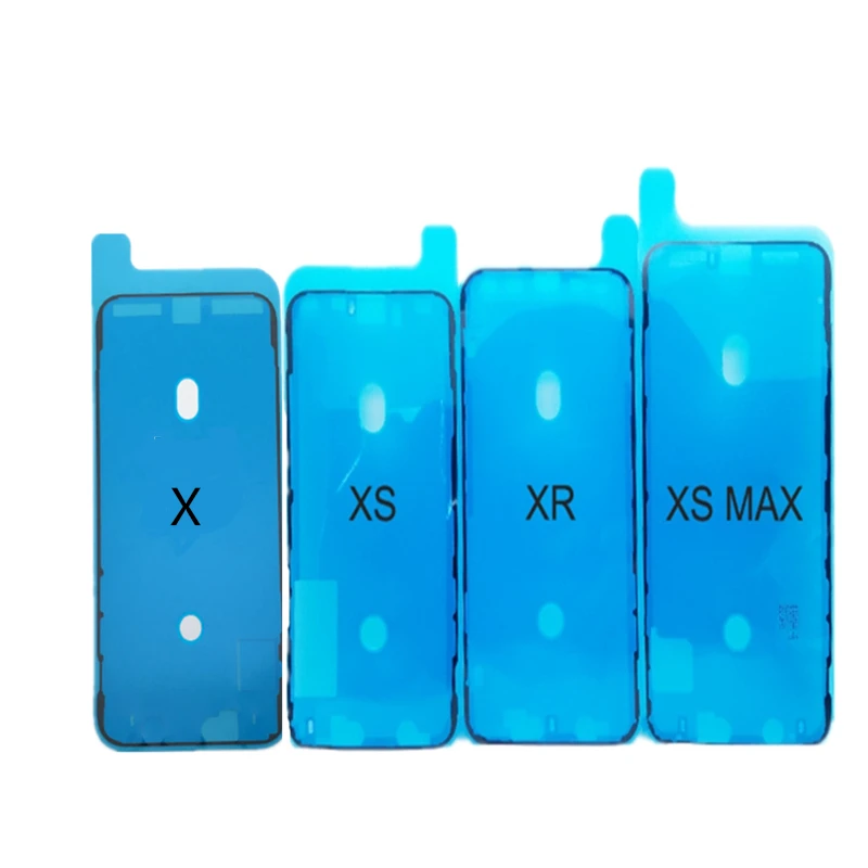 1 шт. водонепроницаемая клейкая наклейка для iPhone X XS XR XSmax ЖК дисплей рамка