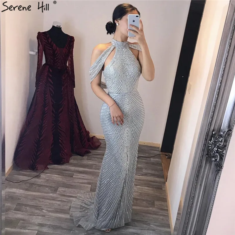 Новинка 2021 модные вечерние платья русалки роскошные с блестками без рукавов