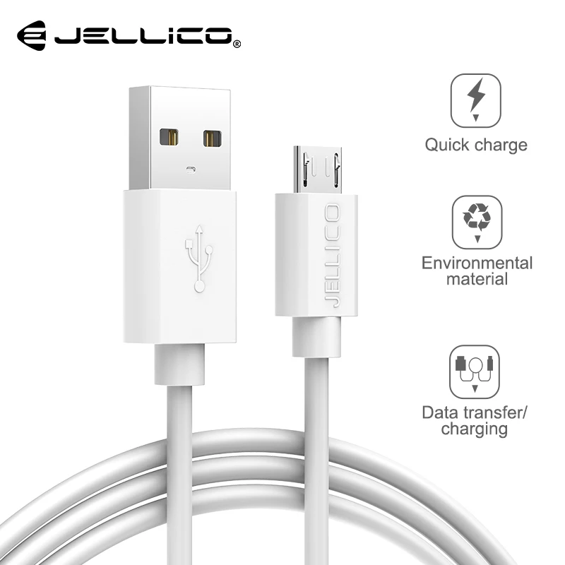 Jellico Быстрая зарядка Micro USB кабель для samsung huawei Xiaomi LG Andriod Microusb Кабели мобильных