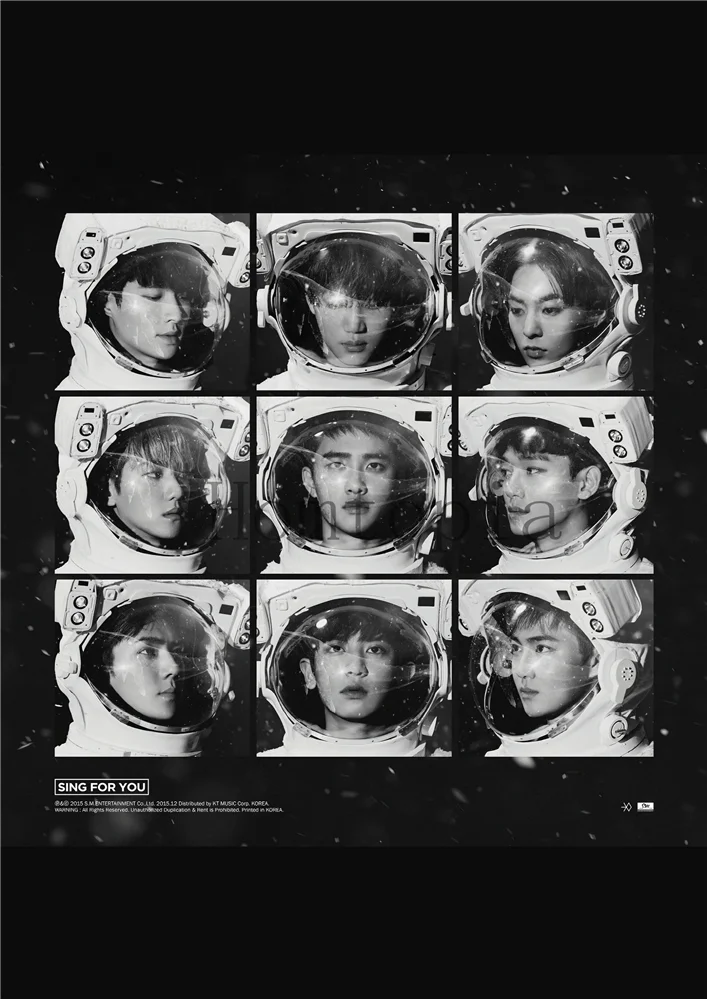 EXO член плакаты настенные плакаты для гостиной украшения бумага печать белая бумага с покрытием домашнего искусства бренд
