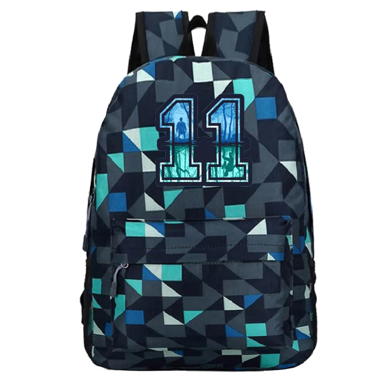 Рюкзак в стиле аниме plecak Sac A Dos Mochila Stranger Things 14xk рюкзак для школы детей унисекс