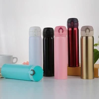 500ml stainless steel thermo mug with 6 colors thermos bottle water bottle kitchen vacuum flasks insulated cup thermos thermocup