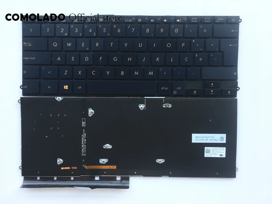 PO португальский клавиатура для ASUS zenbook3v Deluxe UX490 UX490CA UX490UA с blacklit макет | Компьютеры