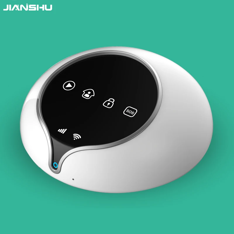 Красивый дизайн GSM Wi Fi Охранная сигнализация умная домашняя с управлением через