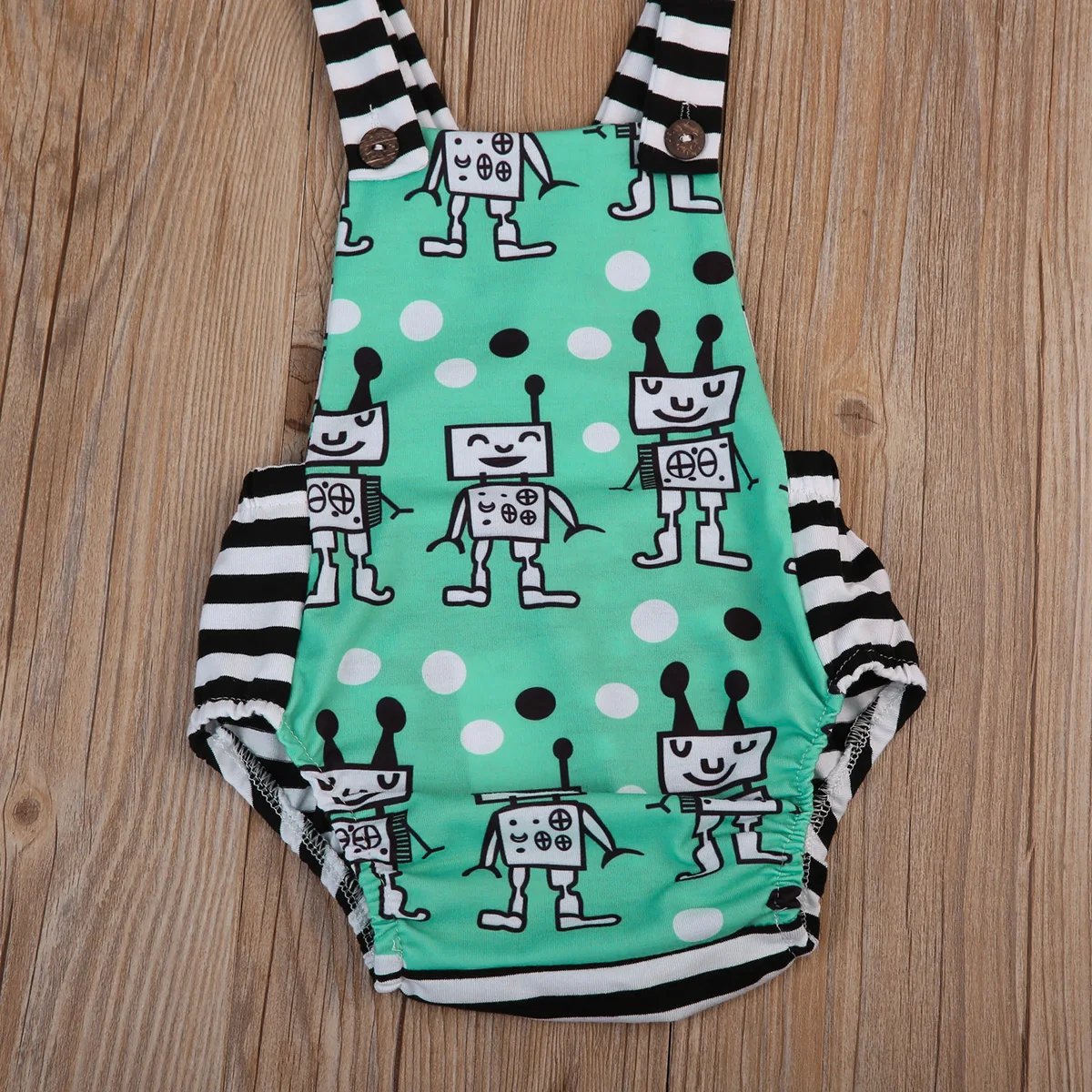 Летняя одежда для детей комбинезон без рукавов с открытой спинкой младенцев