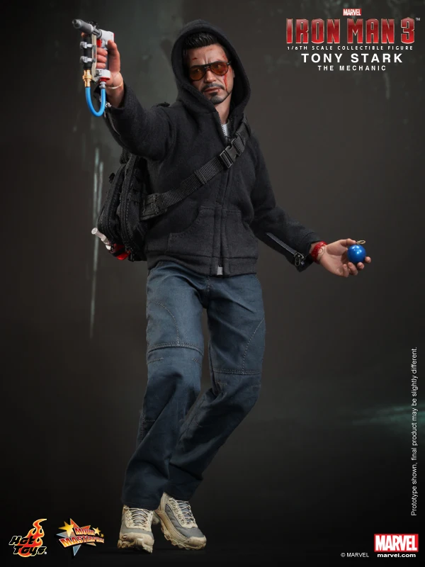 Горячие игрушки Hottoys HT MMS209 1/6 Железный человек Тони Старк механик Коллекционная Фигурка Спецификация новая коробка сейчас