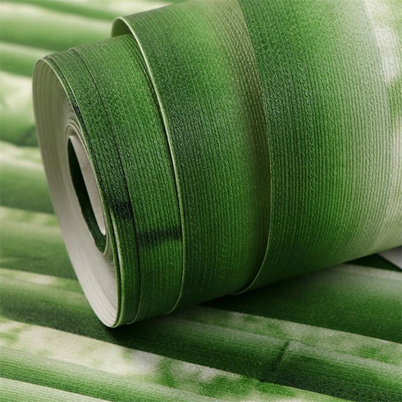 beibehang Chinese wallpaper 3d classical bamboo forest style retro dining restaurant papel de pared background | Обустройство дома