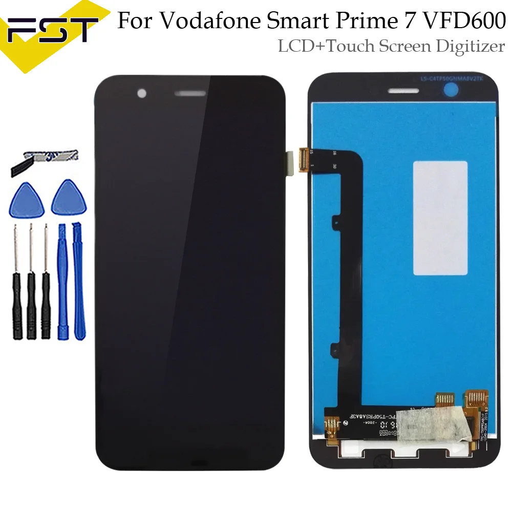 Протестированный хорошо ЖК-дисплей с сенсорным дигитайзером для Vodafone Smart Ultra 6 VF-995N VF995N 995 995N ЖК-экран сенсорная панель