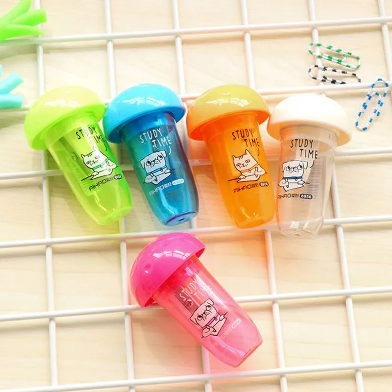 Coloffice 1 шт. креативная ручная точилка для карандашей в форме гриба новая