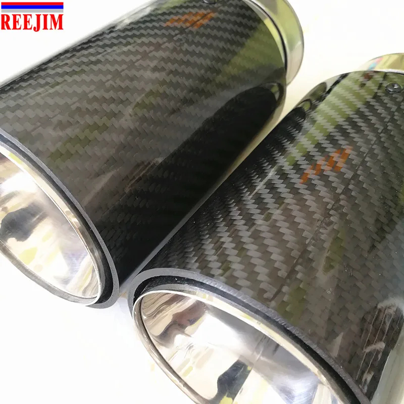 1 шт. автомобильный Стайлинг M этикетка автомобиль Akrapovic углеродного волокна