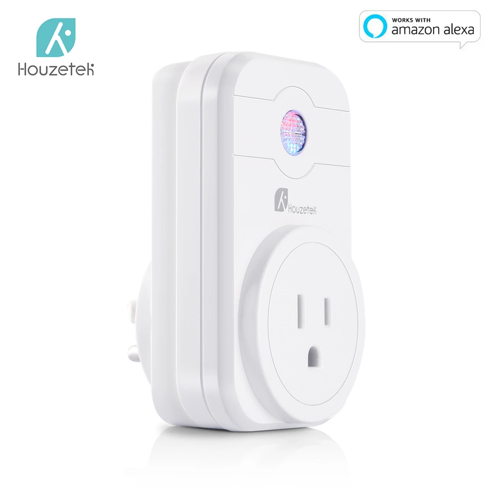 Умная вилка мини Розетка Wifi Houzetek с функцией дистанционного управления и таймера