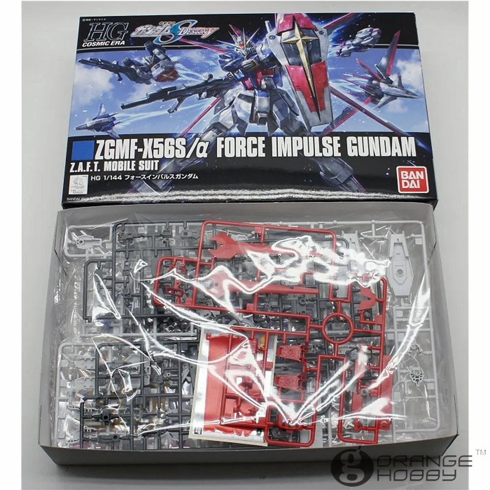 OHS Bandai HGUC 198 1/144 ZGMF-X56S/a Force Impulse Gundam мобильный костюм в сборе модельные комплекты