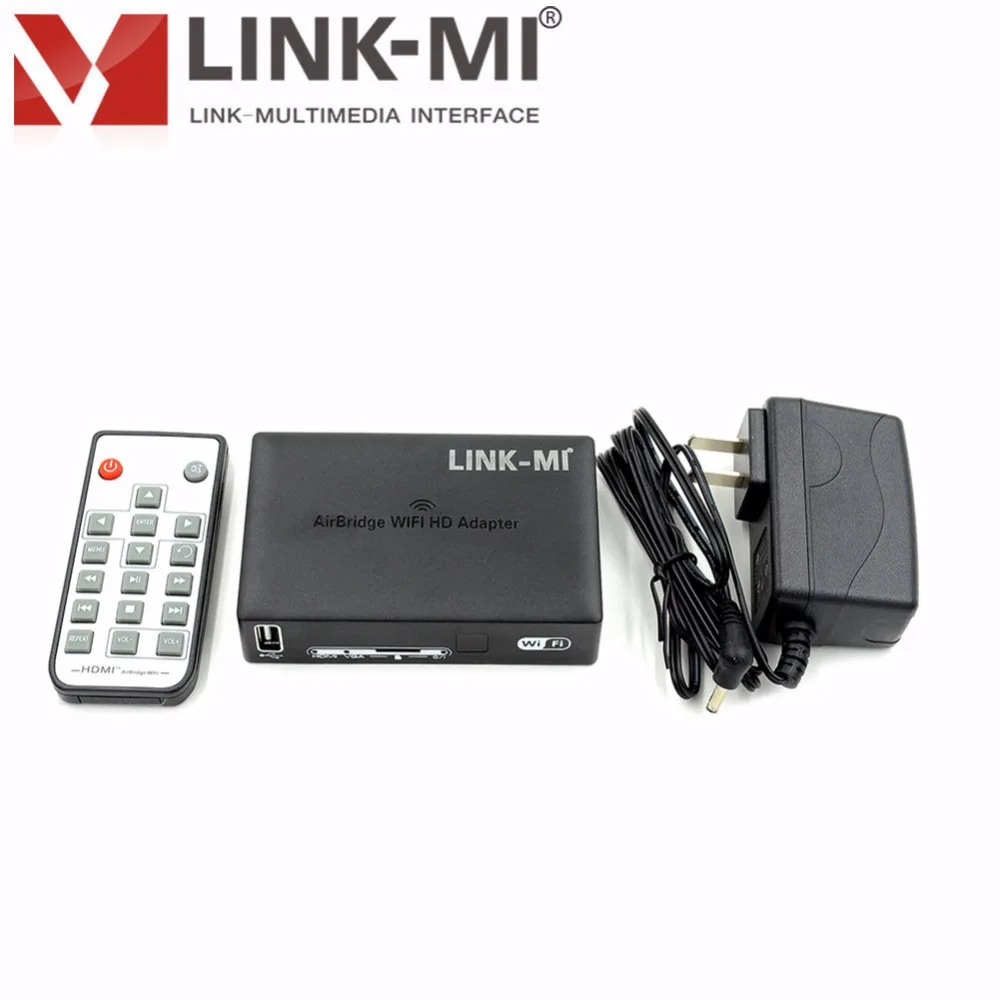 LINK MI LM wifi H01 Беспроводная передача DLNA/Miracast подключение USB HDMI VGA Airbridge HD адаптер с SD