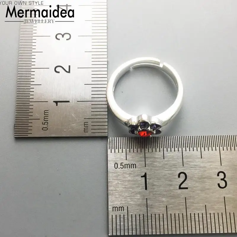 Solitaire Ring Flower Fashion Good Zirconia Jewerly For Women 2020 Gift silver plated Super Deals | Украшения и аксессуары