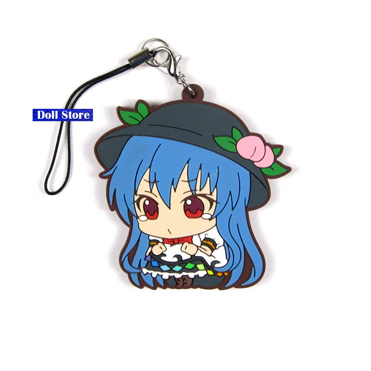 Новое поступление Touhou проект японский аниме Рисунок силиконовый сладкий запах брелок Аниме резиновый D226