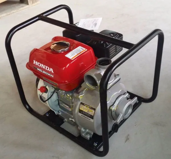 WL20XH Honda 3,9 кВт/7.5hp сельскохозяйственный оросительный бензиновый насос