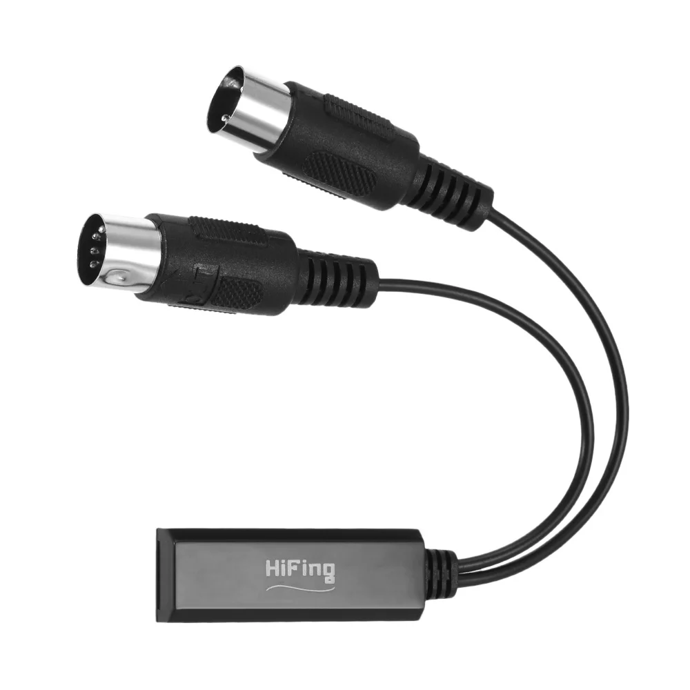 

Беспроводной Bluetooth MIDI-адаптер hialling, Bluetooth 4,0 5-контактный DIN MIDI-адаптер