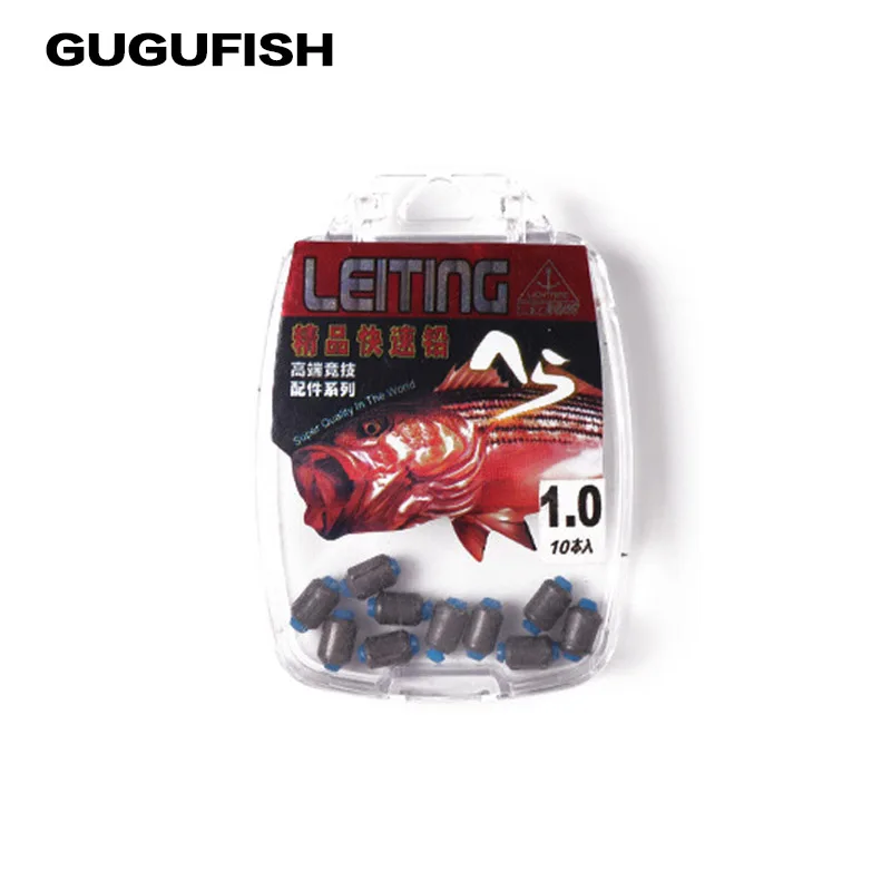 GUGUFISH 10 ⑤ кор. #1 #4g Бутик в штучной упаковке Овальный разделенный вес Pesca