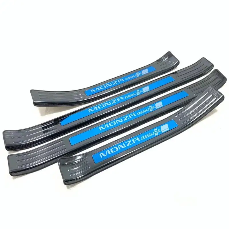 

Аксессуары для стайлинга автомобиля для Chevrolet Monza 2019 2020 Накладка на порог защитная наклейка из нержавеющей стали отделка