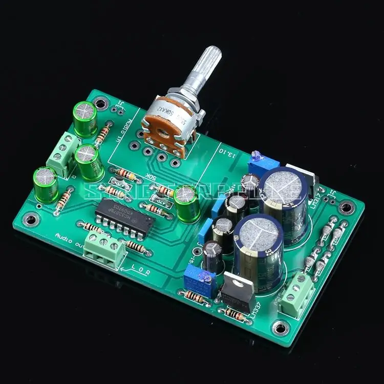 

Assemby MC33079P стерео Hi-Fi предусилитель плата на основе музыкальной четкости