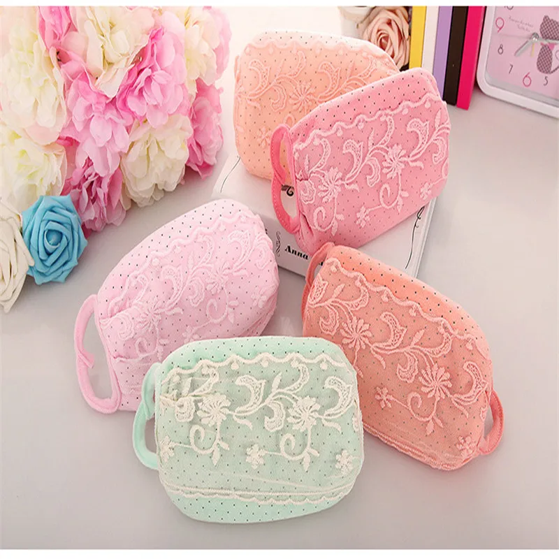 10 шт./уп. корейская мода Цветочная кружевная маленькая бархатная маска Осень зима