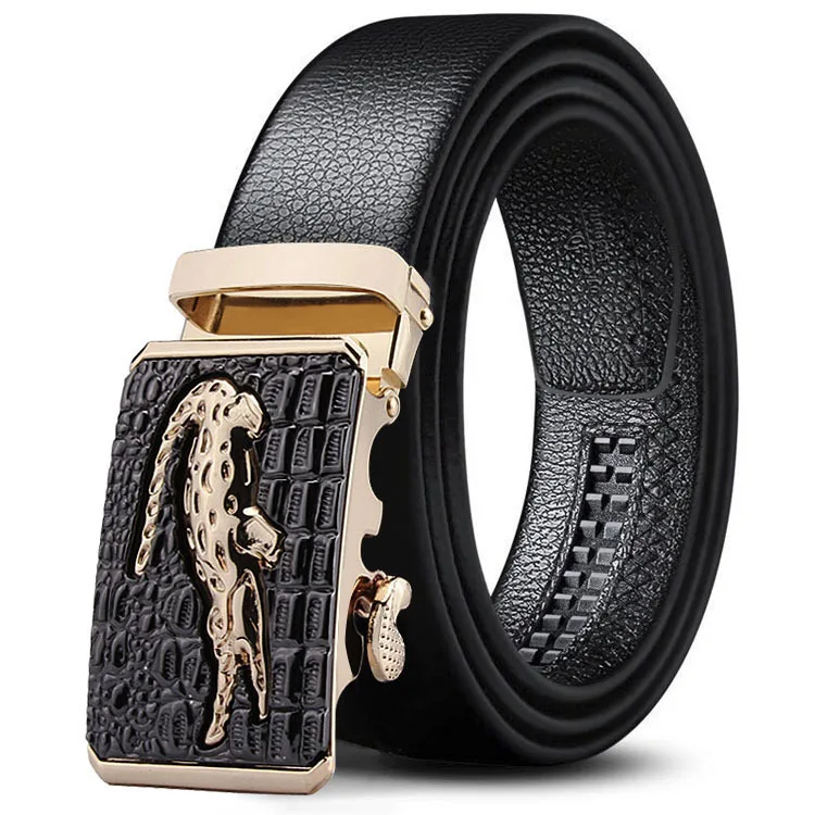 Новый износостойкий мужской пояс из телячьей кожи с надписью gg z автоматический