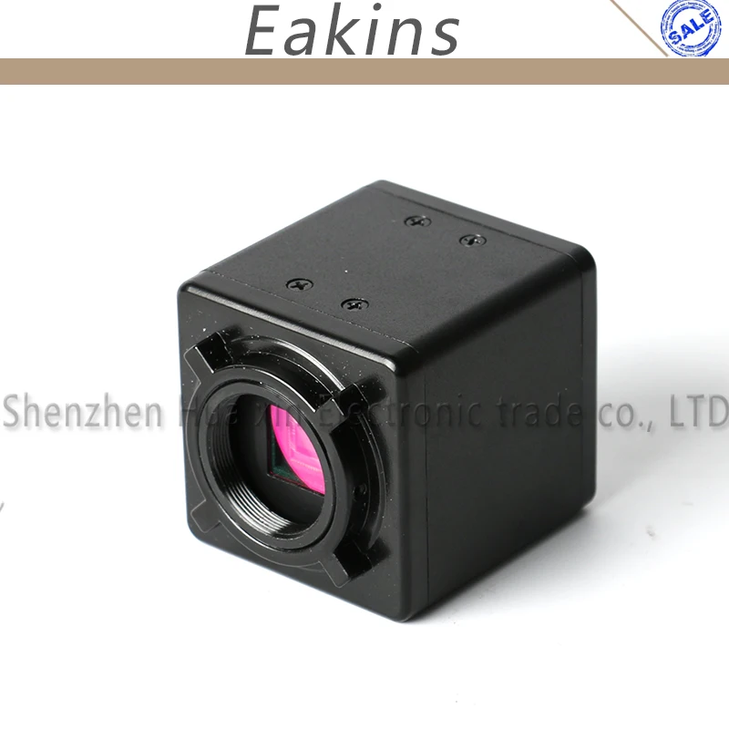2 0 MP HD цифровой C-Mount микроскоп камера увеличительное стекло VGA выход + 100X зум