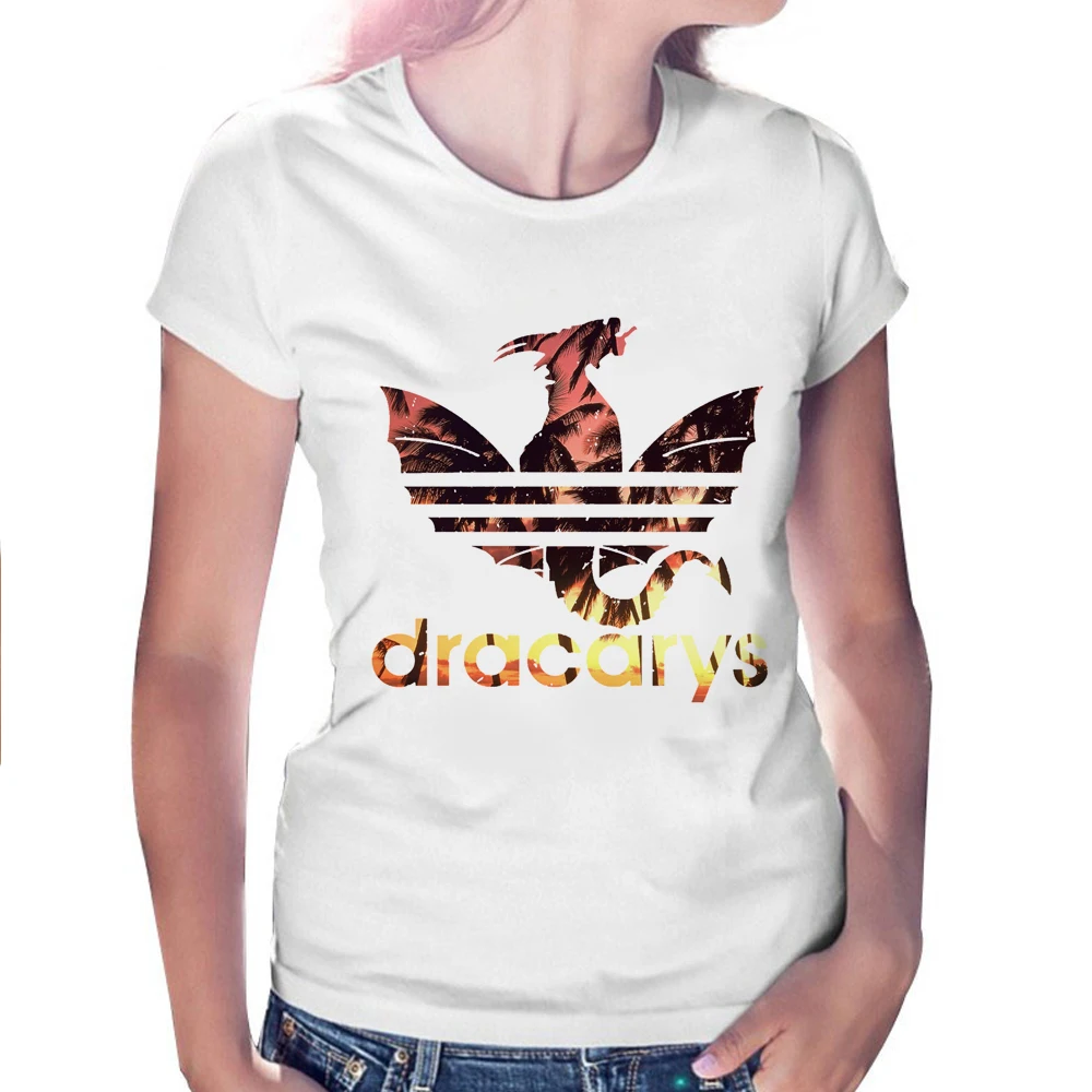 Футболка Dracarys трендовая женская футболка с принтом Игра престолов Мать Драконов