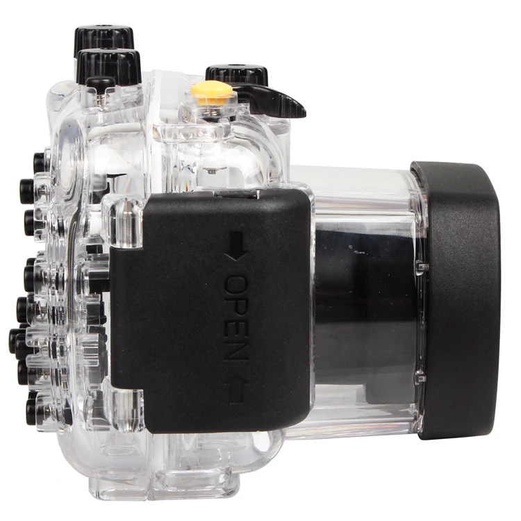 Водонепроницаемый чехол для подводной камеры Canon Powe shot G11 12 Lens WP DC34|case for canon|underwater
