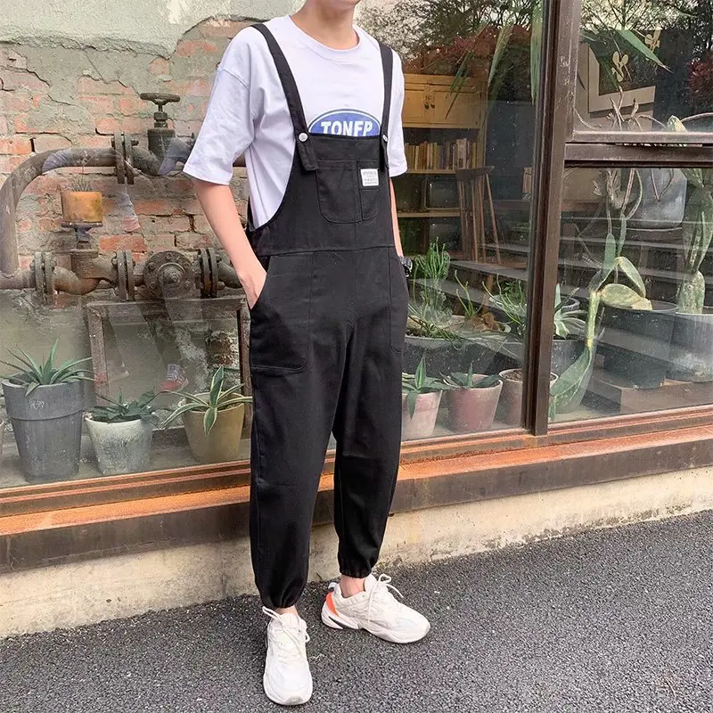 Мужские джинсовые комбинезоны diaoaid свободные брюки-карго большого размера в