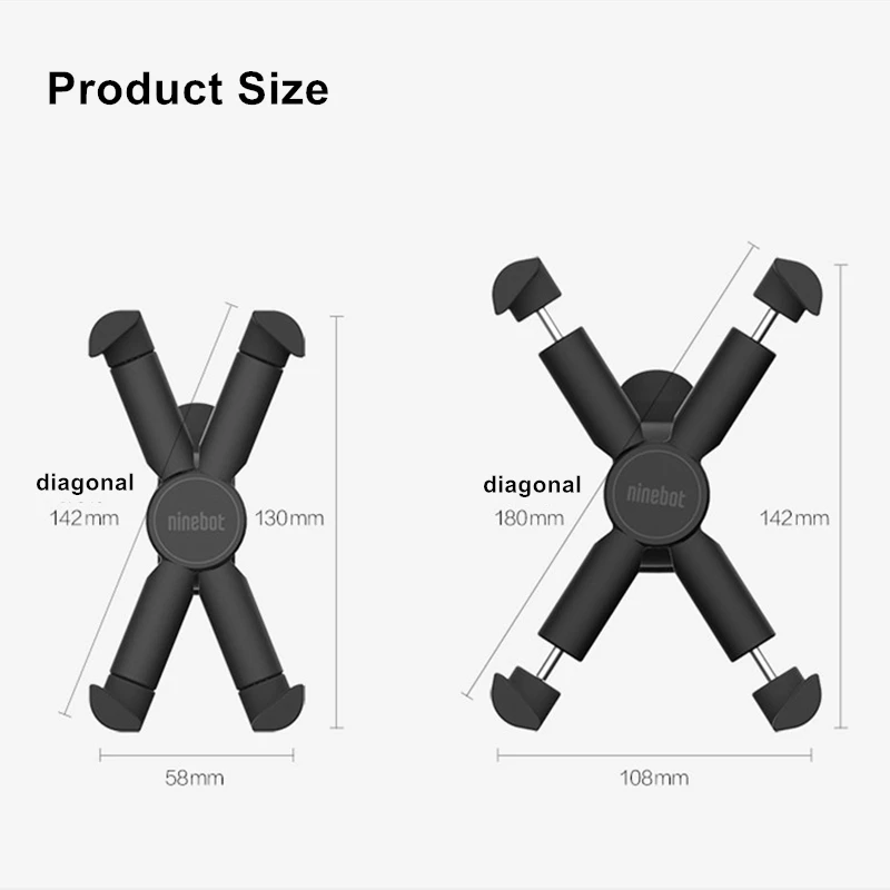 Держатель для телефона для скутера Ninebot ES2 ES4 Xiaomi M365 Kickscooter электрический скутер с поворотом на 360 Руль держатель для телефона