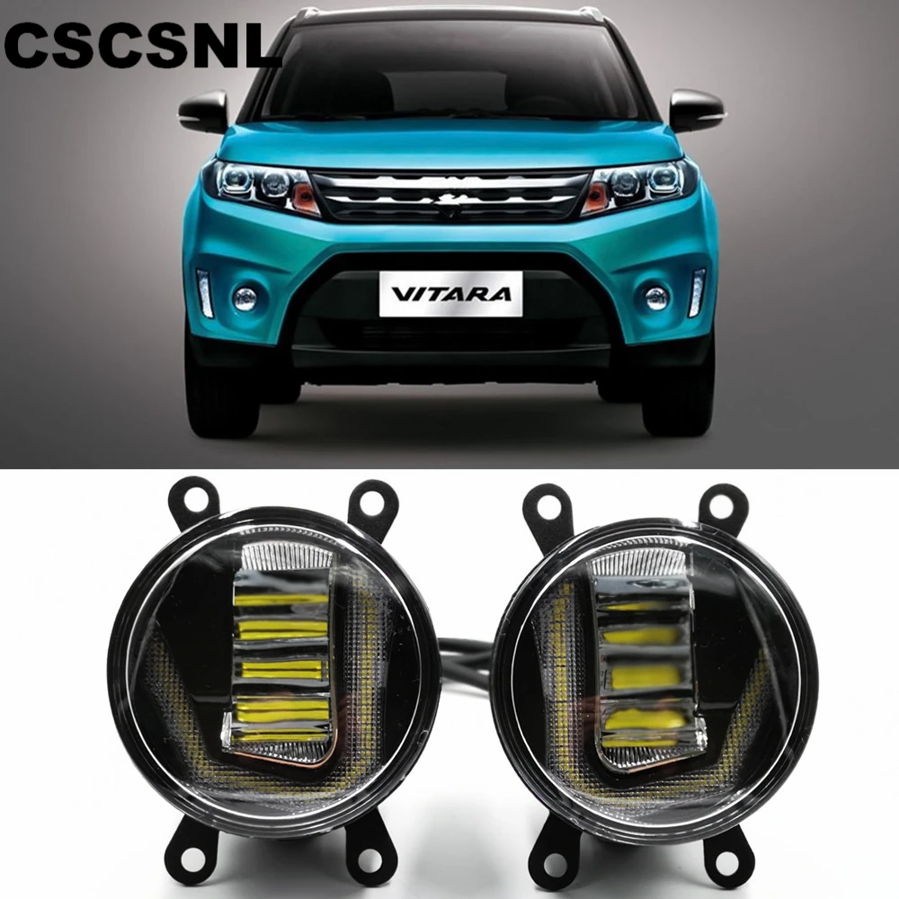 3-в-1 функции светодиодный DRL Дневной светильник автомобиля проектор