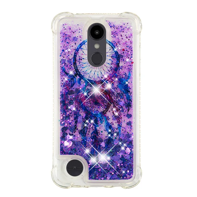 Color Drops Chimes Блестящий песок блесток Жидкий чехол для LG K8 K9 K10 K11 K30 K4 K20 плюс M250 Aristo 2 Plus XT210 G7 V40 ThinQ чехол - Цвет: Color Drops Chimes
