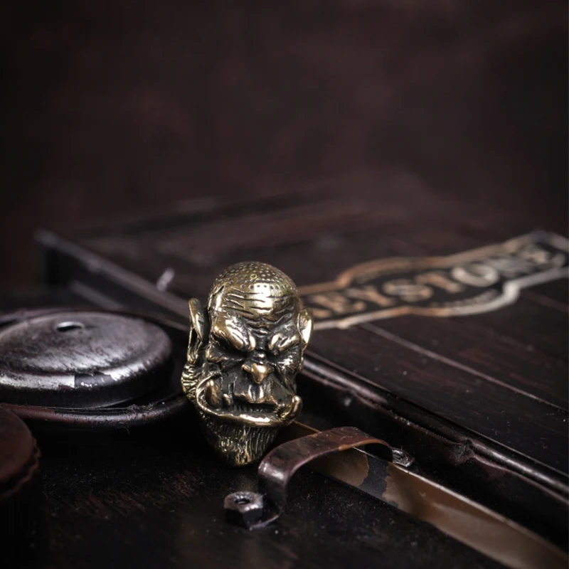 EDC World Of Warcraft инструменты Паракорд латунный нож Бусины Металлические Подвески браслет аксессуары для выживания DIY кошелек Паракорд бисер