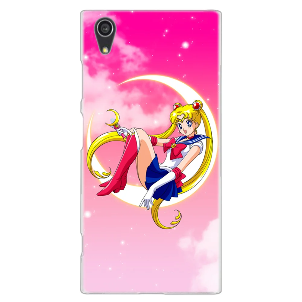 04 MLLSE аниме Сейлор Мун Модный чехол для sony Xperia M4Aqua M5 E5 X XA XA1 XA2 Plus XA3 XZ XZ1 XZ2 Compact Z5 L1 L2 L3 - Цвет: 04
