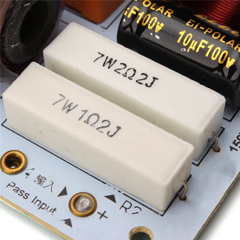 LEORY Новое поступление L-380C 2 шт./лот динамик 3 Way Hi-Fi аудио делитель частоты 3 единицы кроссовер фильтры 180 Вт 85X112 мм
