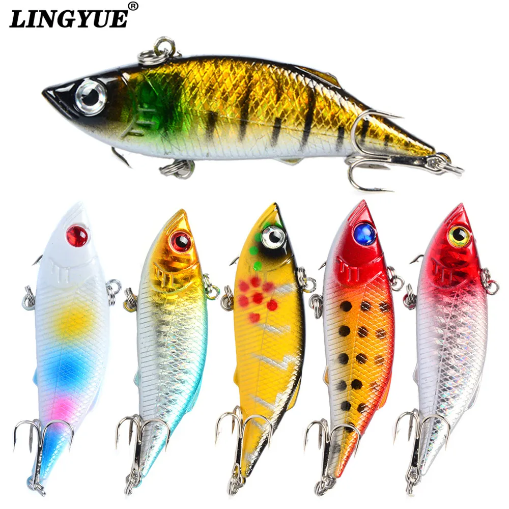 1 шт. жесткая рыболовная приманка 8 см/10 г|vib fishing lures|fishing lure3d eyes |