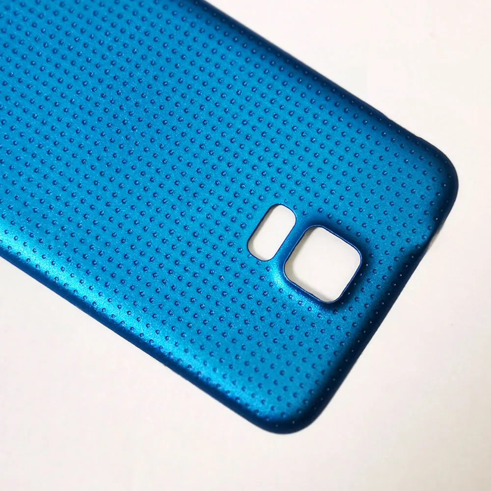 Корпус для Samsung S5 G900F G9006V G9008V чехлы телефонов батарея задняя крышка чехол Замена