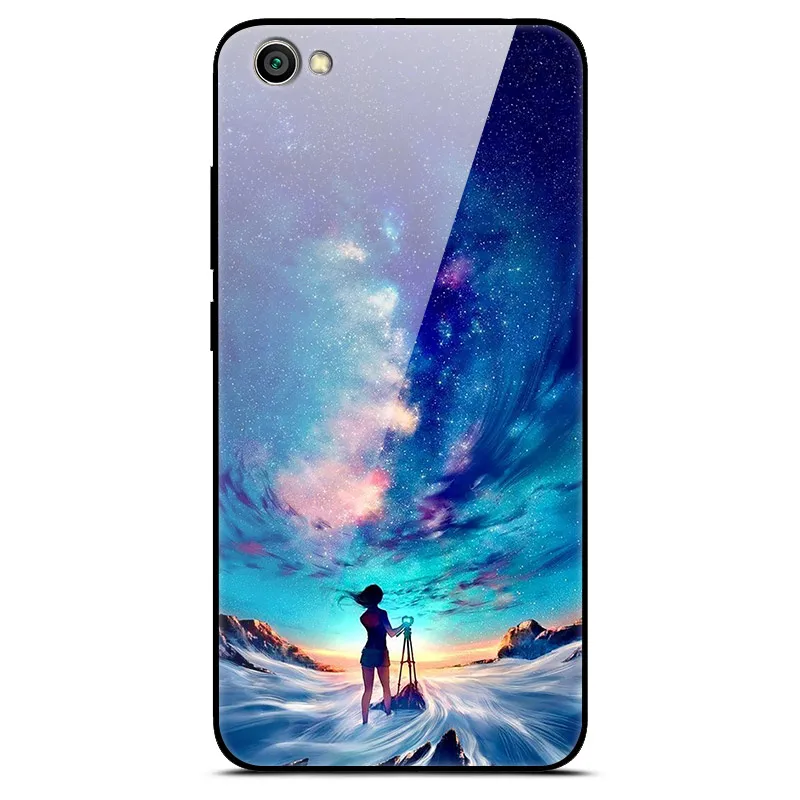 Для Xiaomi Redmi Note 5A чехол из закаленного стекла, планета космос, чехол из стекла для Xiaomi xiomi Redmi Note 5A 2 gb 16 gb 5,5 дюймов