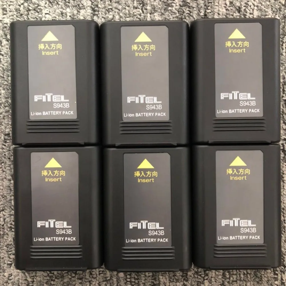 5 шт./лот Furukawa Fitel S943B Батарея 2300 ма-ч для S177A S178A S121A S122A S122C S123 S153A S153 S178 волокно