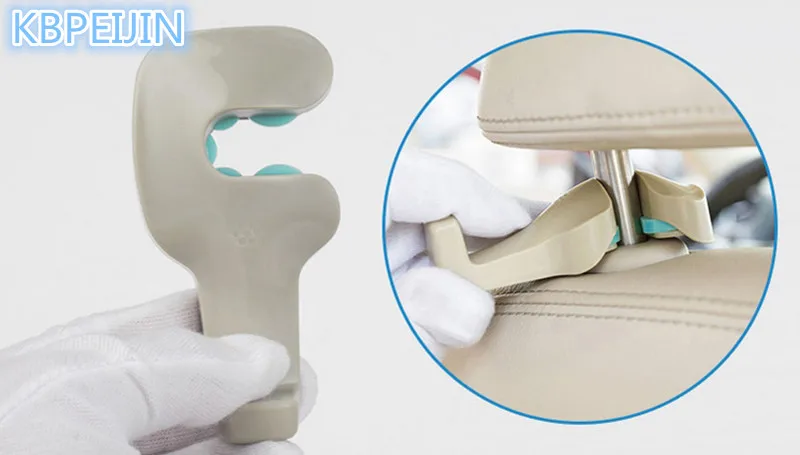 2 шт. автомобильный Стайлинг Автомобильный подголовник крепление крючки для