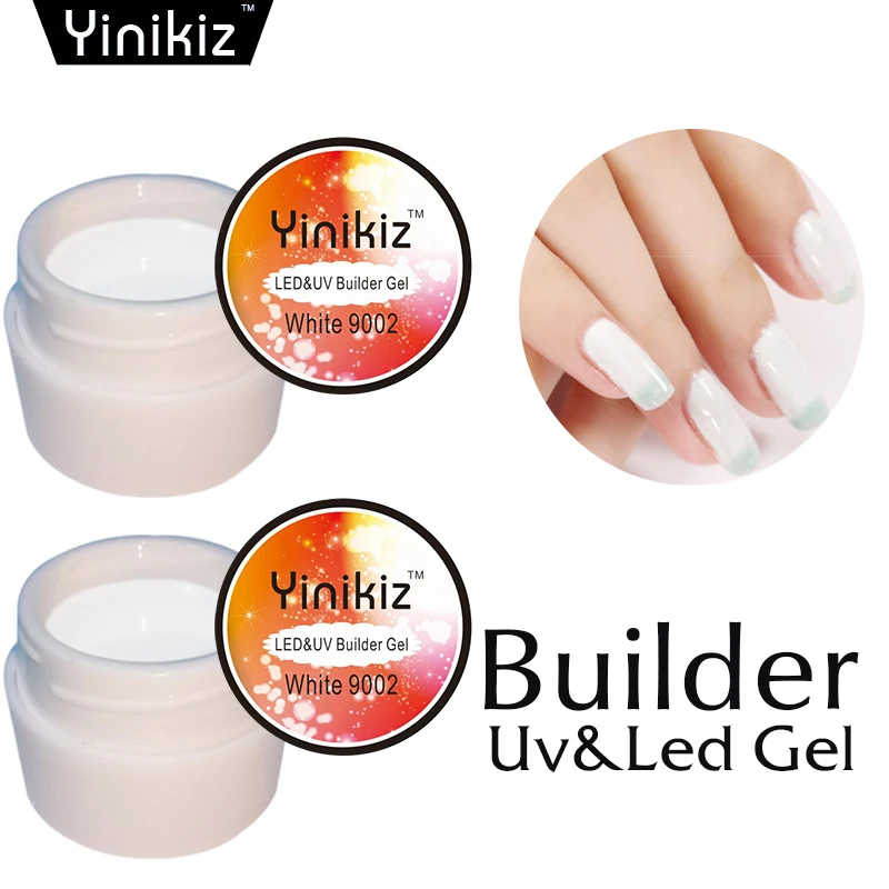 Yinikiz uv гель Дизайн ногтей маникюр Советы Клей Гвозди Профессиональный расширение