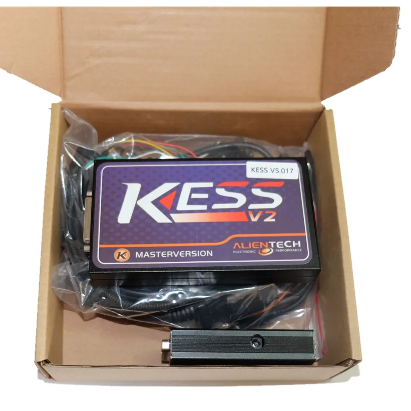 KESS V2 V2.47 Master V5.017 зеленый PCB ECU Remapping No Token Limited программист и чип Тюнинг инструмент для автомобилей - Цвет: KESS V5.017