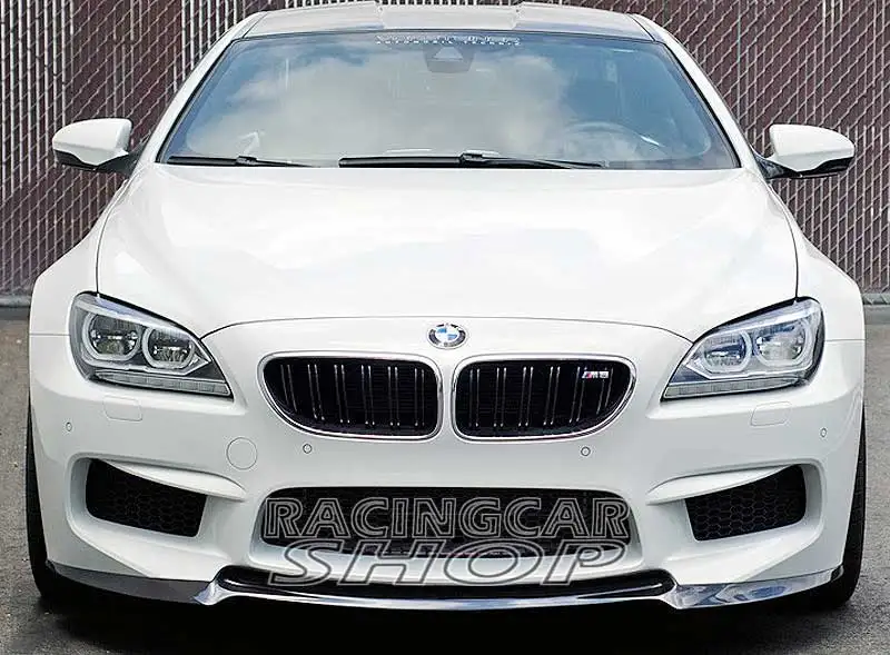 V стиль Настоящее углеродное волокно передний спойлер Подходит для BMW 6 series F06 F12 F13