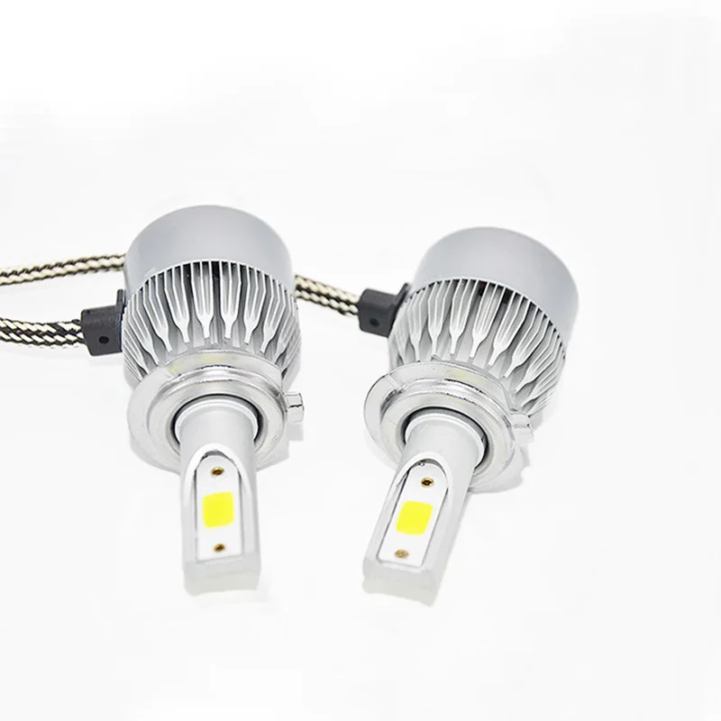 DUU автомобильные лампы для фар машины LED H7 H4 H8 H11 HB3 9005 HB4 9006 H1 H3 9012 H13 9007 C6 фары