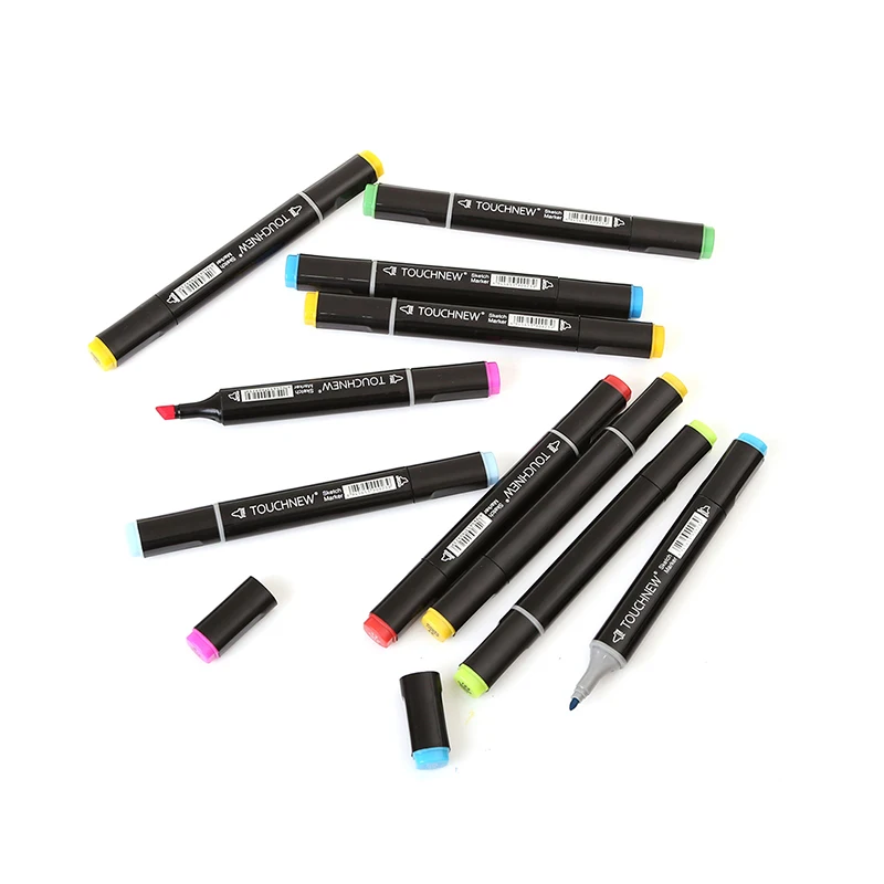 Маркеры TOUCHNEW на спиртовой основе 80 цветов|marker brush pens|marker drawingmanga art supplies |